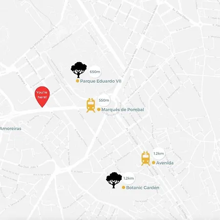 Marques De Pombal Classical Living Apartman *